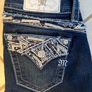 2 Pair of Miss Me Bootleg jeans size 27